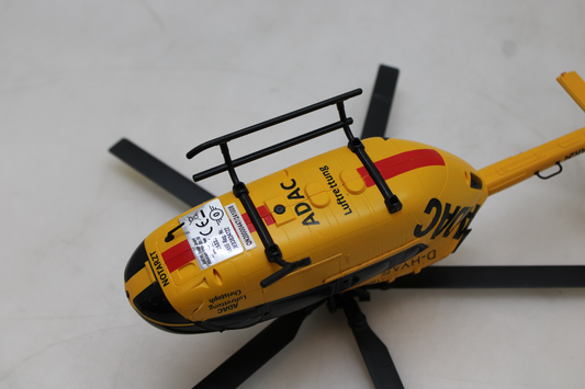 B-flokks Amewi ADAC H145 RC þyrla, þyrlulíkan, gölluð vara