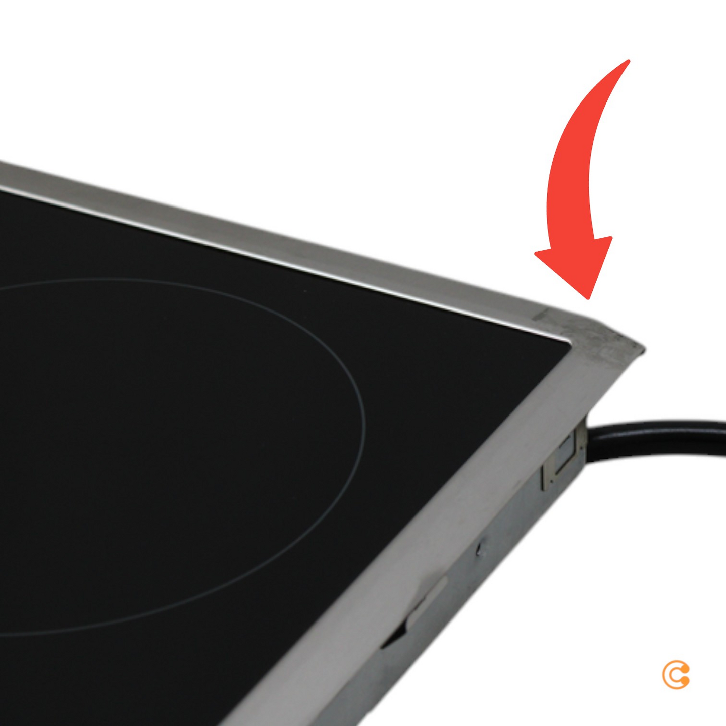 Sjálfbærar helluborðsplötur af gerðinni AEG HK634060 XB, 576 mm breiðar, 4 eldunarsvæði, á lager.