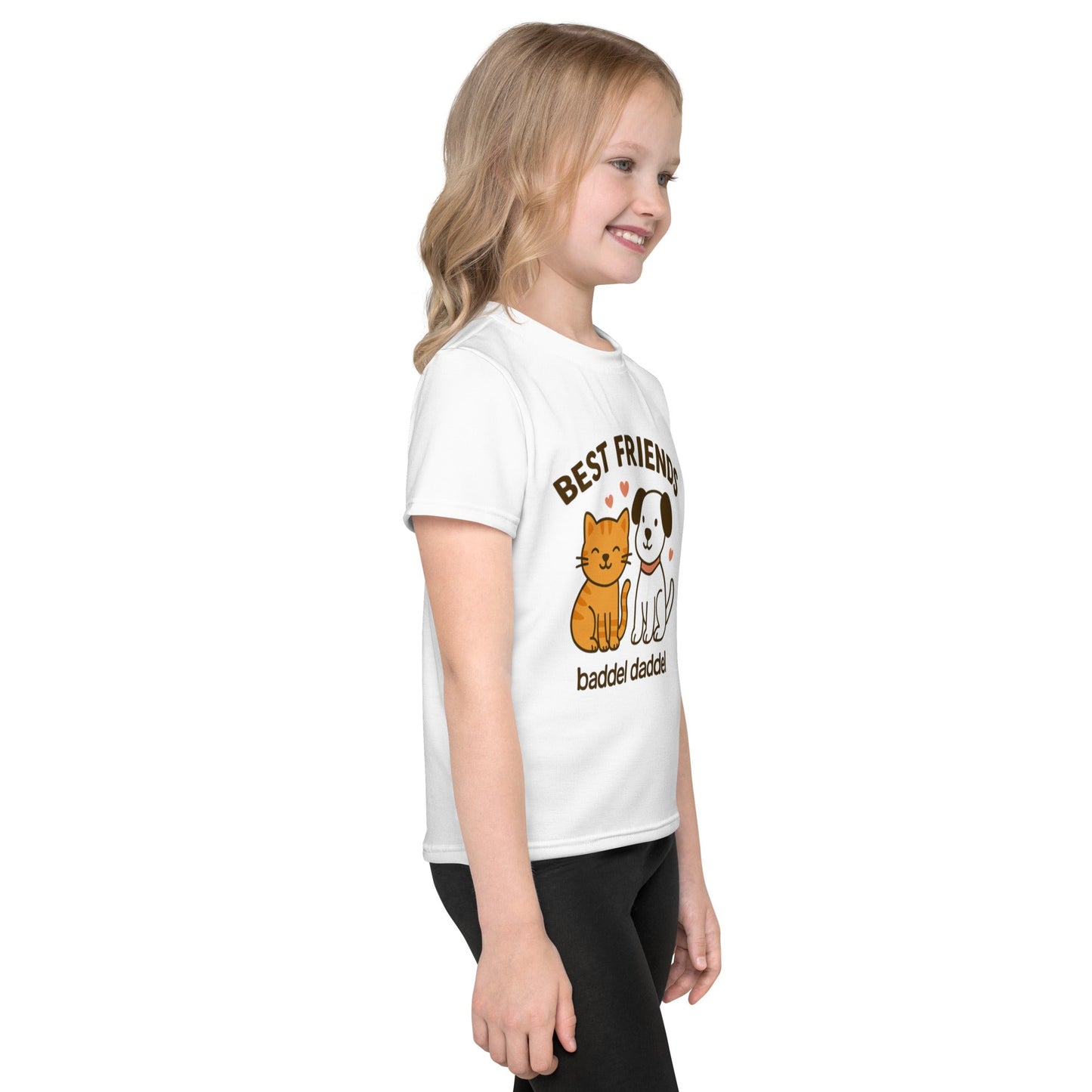 T-Shirt Best Friends Weiß – Tierliebe zum Anziehen!