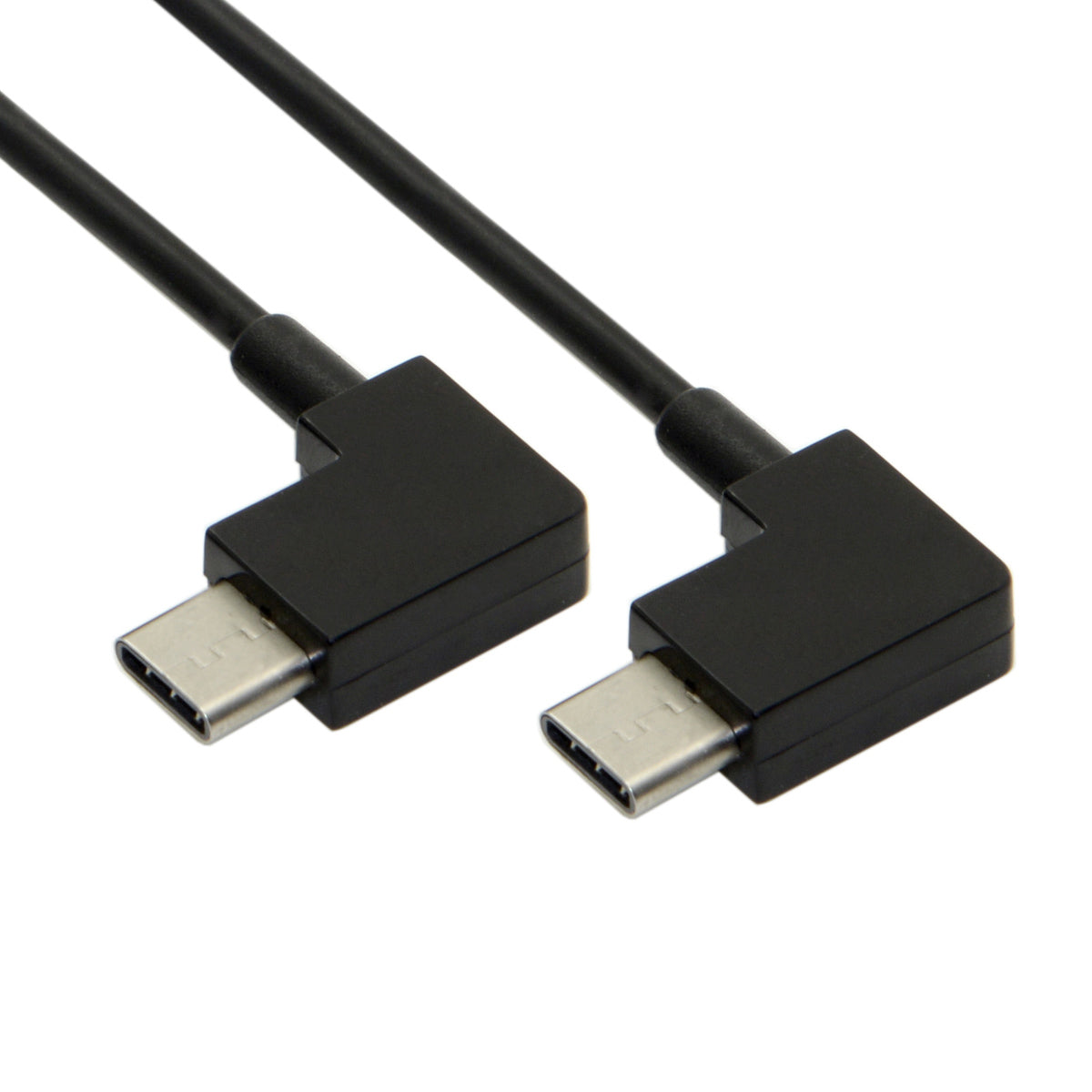 System-S USB snúra 3.1 Tegund C í USB 3.1 Tegund C 90° hallandi 30 cm
