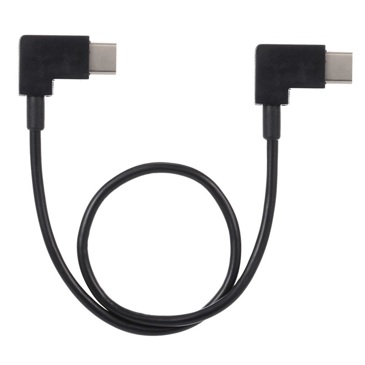 System-S USB snúra 3.1 Tegund C í USB 3.1 Tegund C 90° hallandi 30 cm