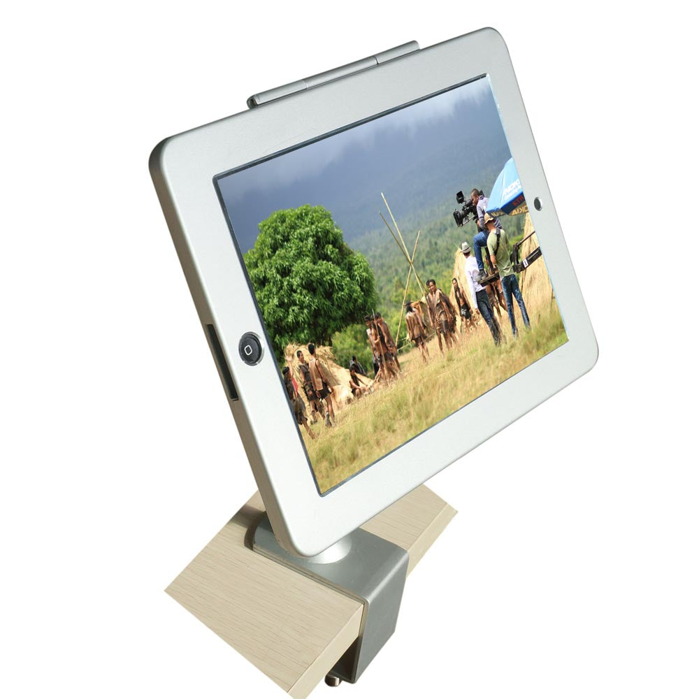 SYSTEM-S stöngfesting með lásfestingu úr málmi í gráu fyrir iPad Pro 10.5"