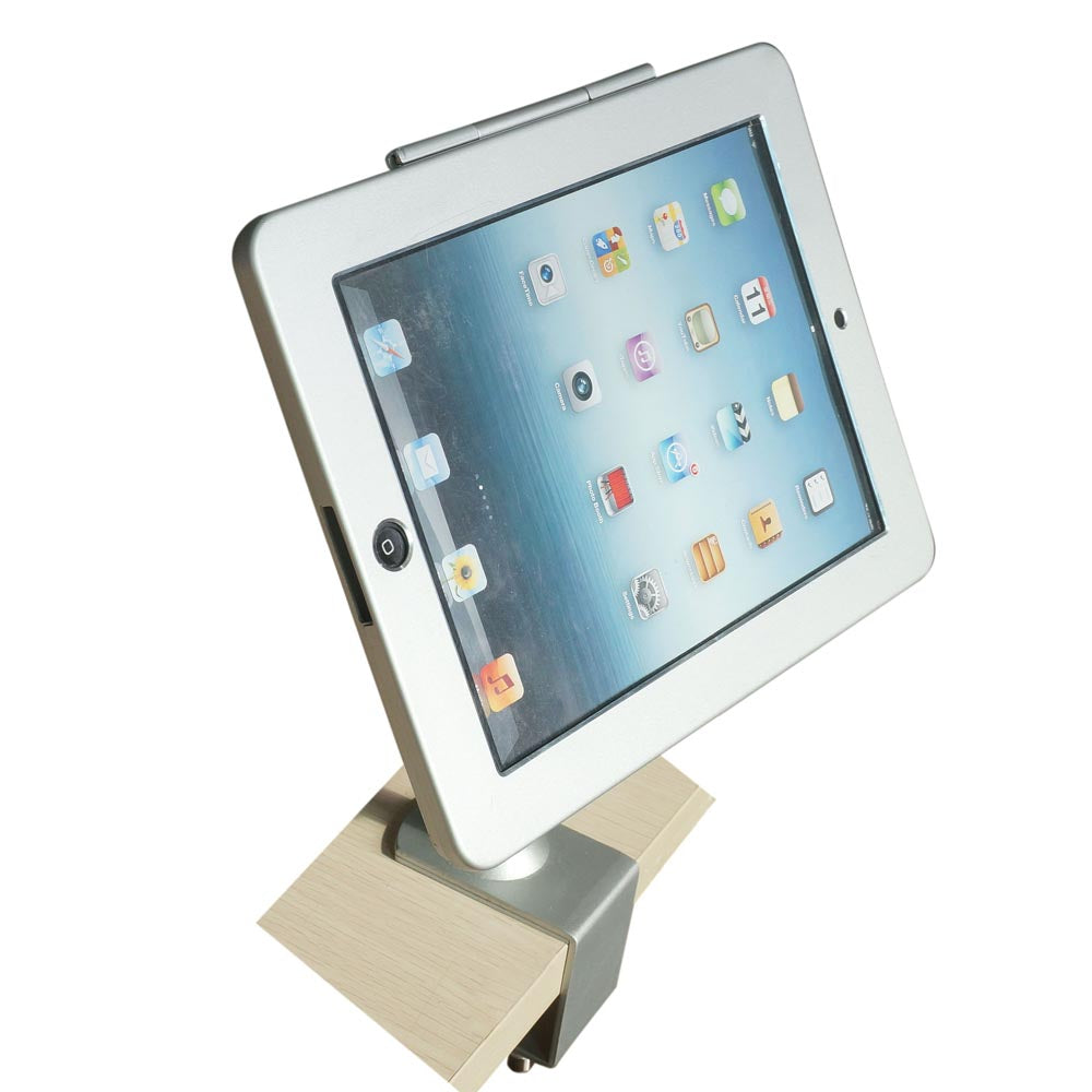 SYSTEM-S stöngfesting með lásfestingu úr málmi í gráu fyrir iPad Pro 10.5"