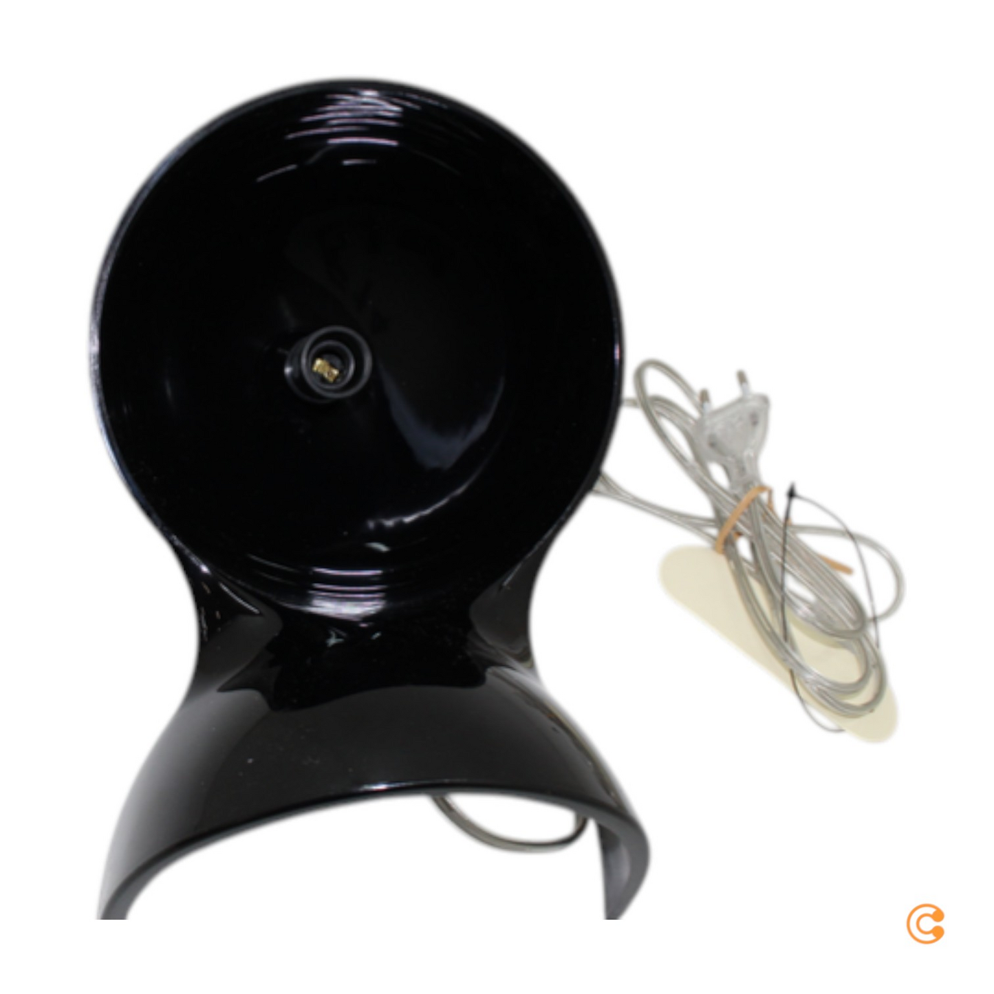 Dalù borðlampi, svartur, skrifborðslampi, skrifstofuborðlampi. Sjá texta/mynd.