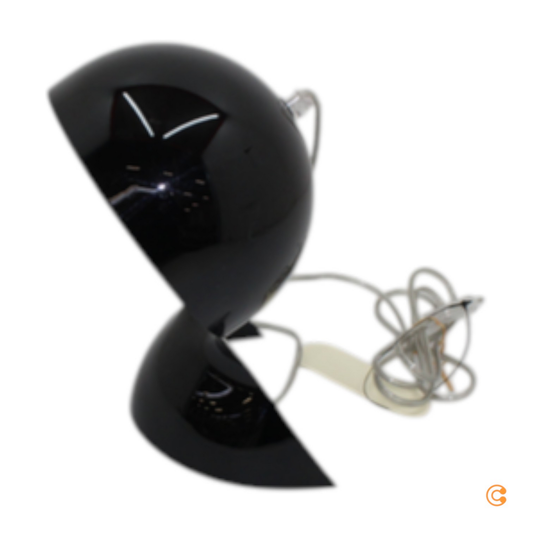 Dalù borðlampi, svartur, skrifborðslampi, skrifstofuborðlampi. Sjá texta/mynd.