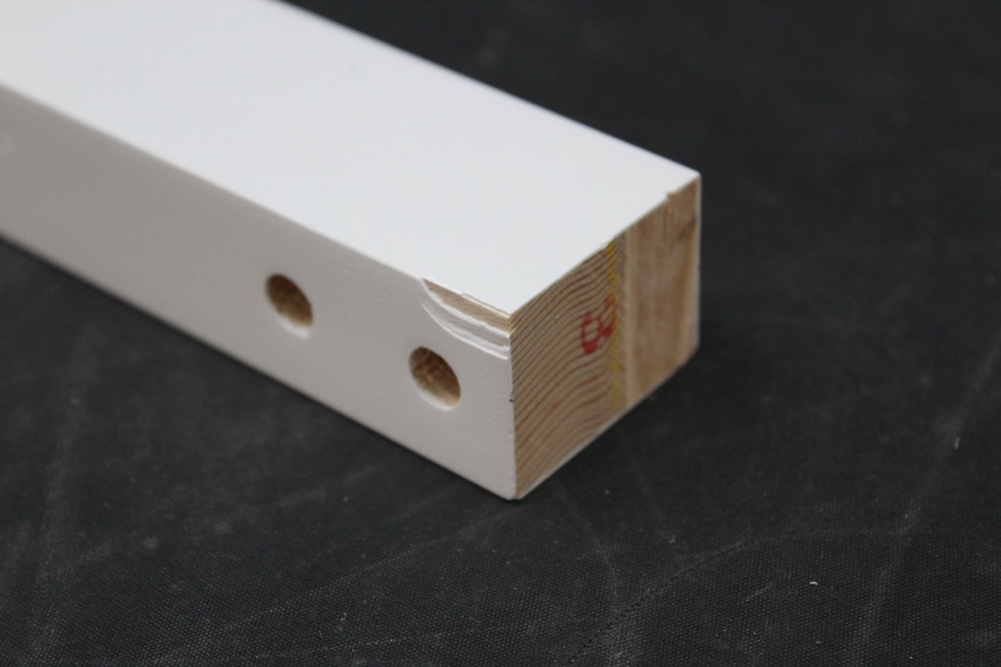 B-flokks Aspire Atlantic tréhristarrúm fyrir einstaklingsrúm, svefnherbergishúsgögn, sjá texta/myndir