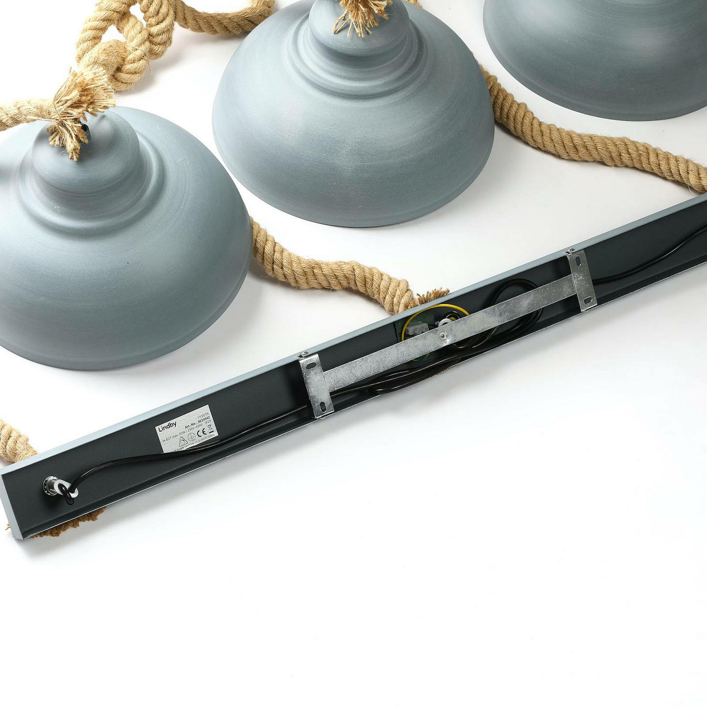 B-stock Lindby Chaby hanging light hanging lamp lamps lights 3 bulbs E 27 concrete G153