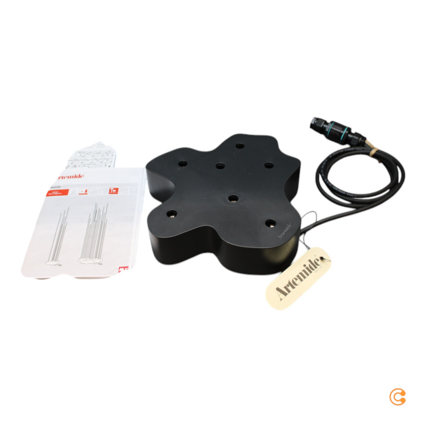 B-flokks Architectural Reeds IP67 LED gólflampi, 1 stykki, úti gólflampi