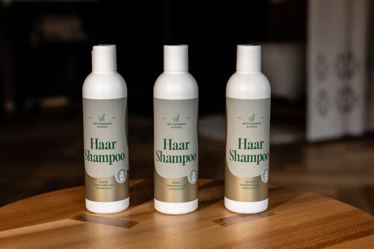 Brittenberg Alpaca Hair Shampoo - Birch - with keratin from alpaca wool