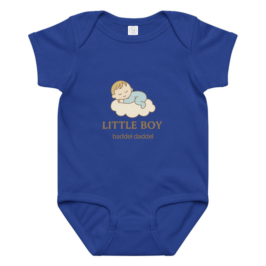 Baby-Body Little Boy – Sanft & Stark im Baddeldaddel Design!