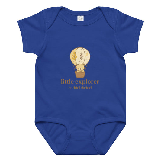 Baby-Body Little Explorer Heißluftballon – Auf zu neuen Abenteuern im Baddeldaddel Design!