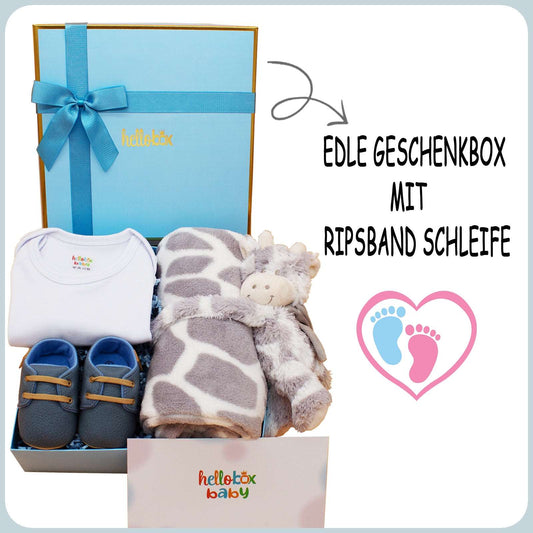 Hellobox Geschenkset für Neugeborene Jungen – Der perfekte Start ins Leben