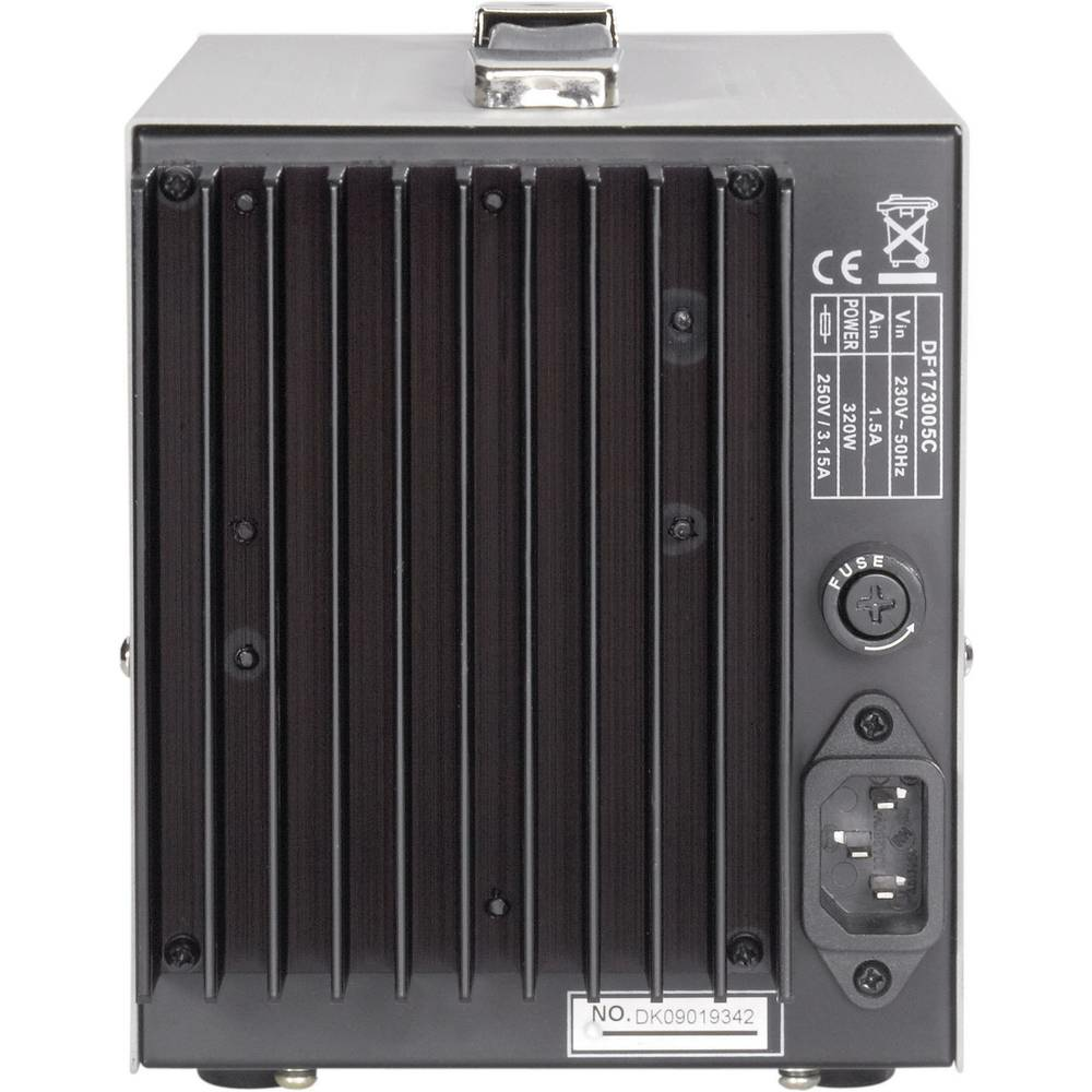 Basetech Bt 305 rannsóknarstofuaflgjafi, stillanleg 0-30 V, 0,5 A, 150 W, á lager.