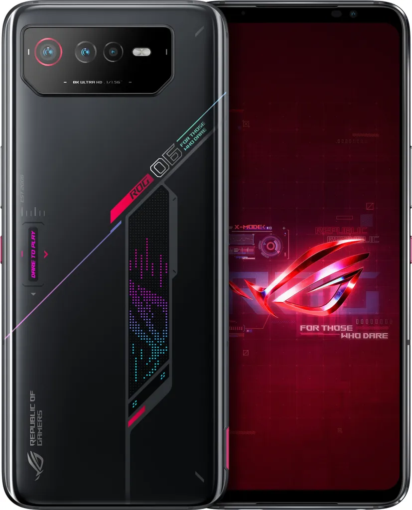 B-lager Asus Rog Phone snjallsími 16+512GB Phantom Black DEMO vara