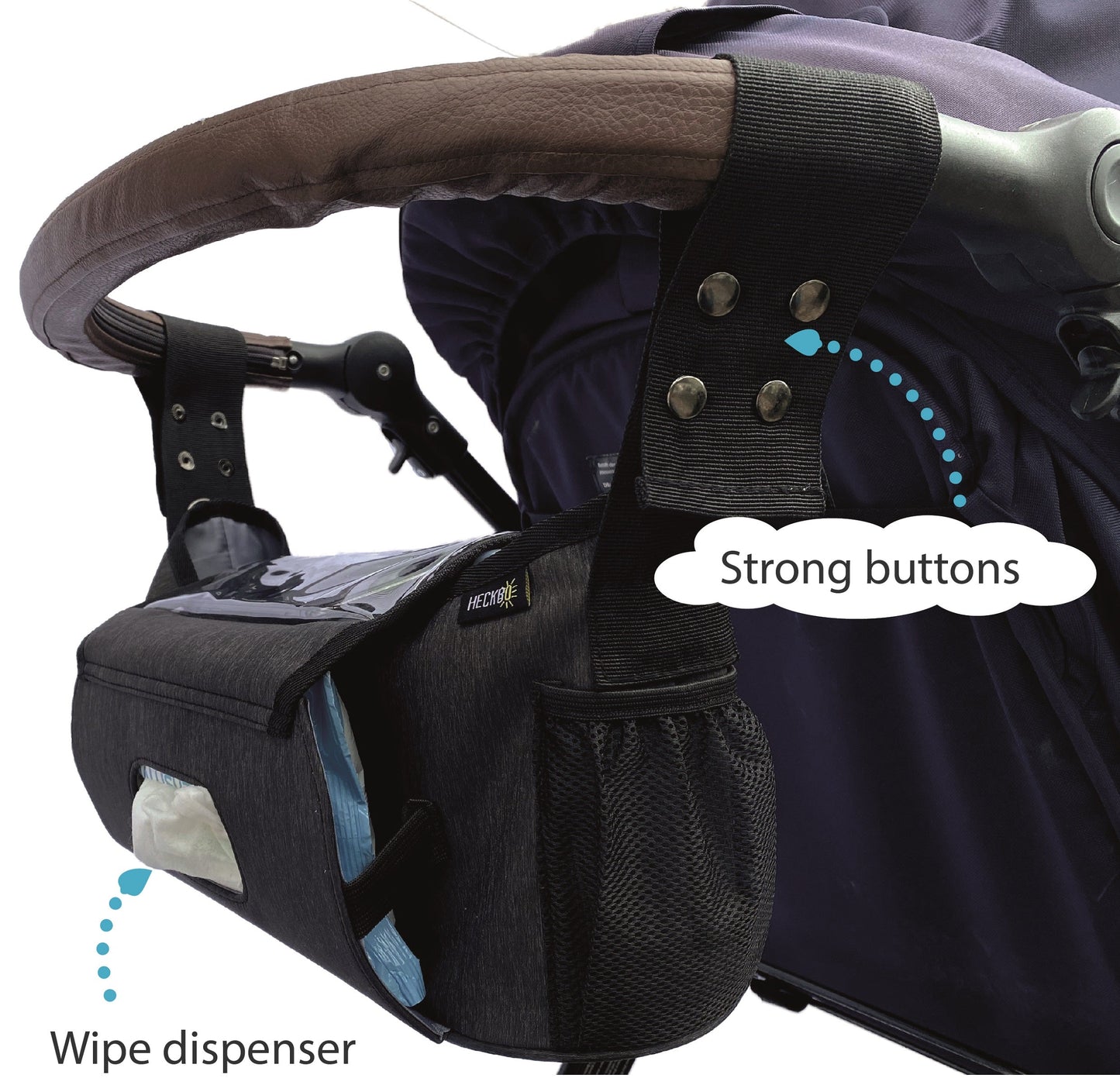 Baby Kinderwagentasche mit Smartphone Tasche