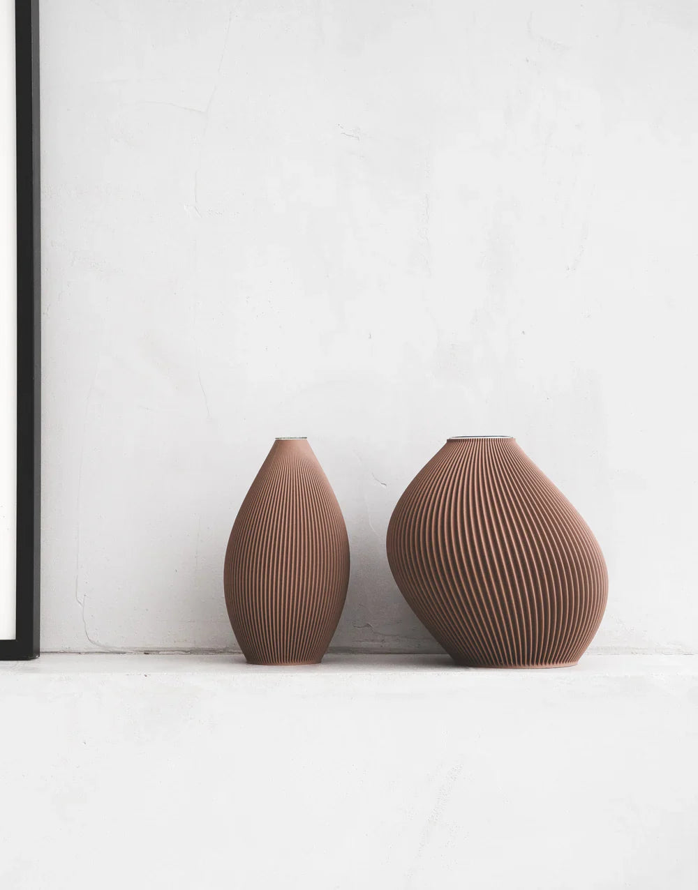 recozy - Bent - Vase - Hazel Brown