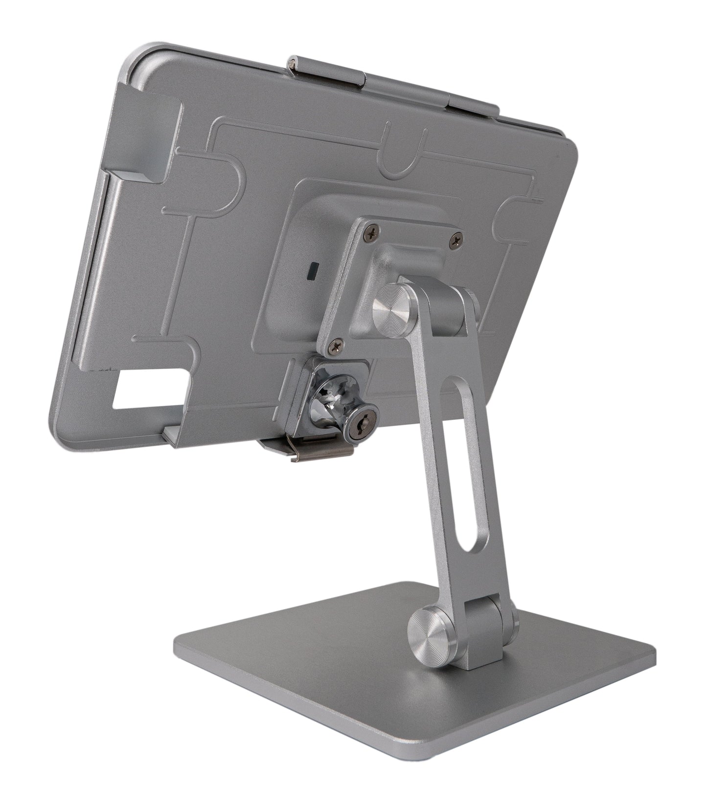 SYSTEM-S Desk Mount 360° Stand Lockable for iPad Mini 6 (2021) in Gray