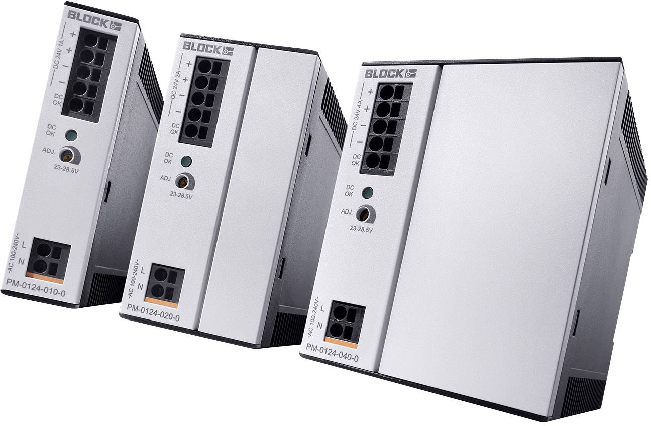 B-Ware Block Pm 0748 400 2 Elektronischer Schutzschalter 48 V/Dc Hutschienen Netzteil