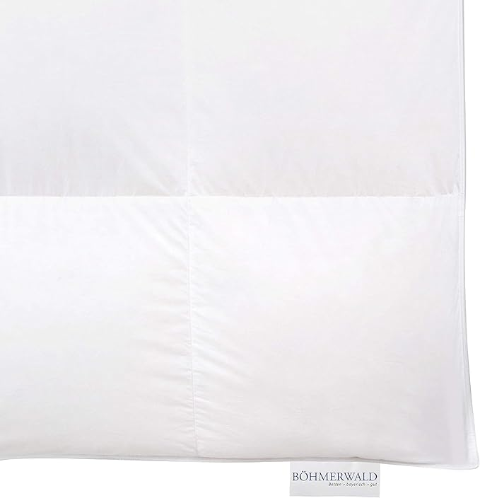 B-flokks Böhmerwald Selection dúnsæng, sæng, dúnsæng fyrir ofnæmisfólk, 155x220 cm