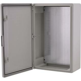 B-flokks stjórnskápur Boxexpert, dreifiskápur, iðnaðarhúsnæði, tómt skáp, ljósgrátt