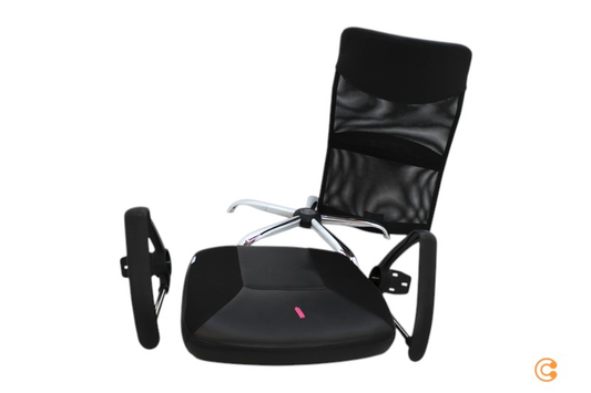 Skrifstofustóll frá Hjh Office í B-flokki, stjórnendastóll, snúningsstóll Arton 20, möskvastóll. Sjá texta/mynd.