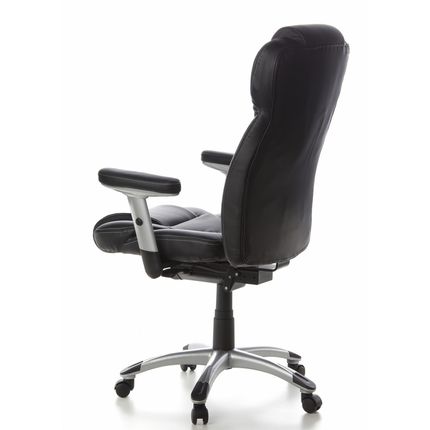 B-flokks Hjh skrifstofustóll Embassy 200 úr fínu leðri Sjá texta/mynd