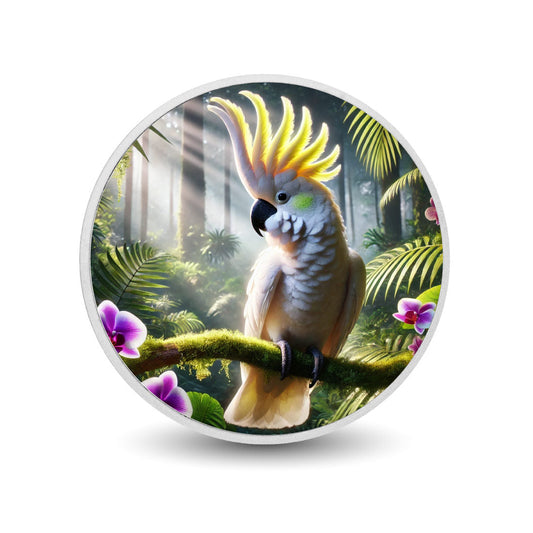 Golden Crest: The Tropical Cockatoo Coin