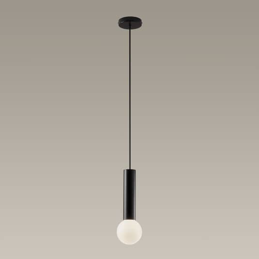 B-flokks LED C4 Mist baðherbergis hengiljós Hengilampi ljós E14 svart