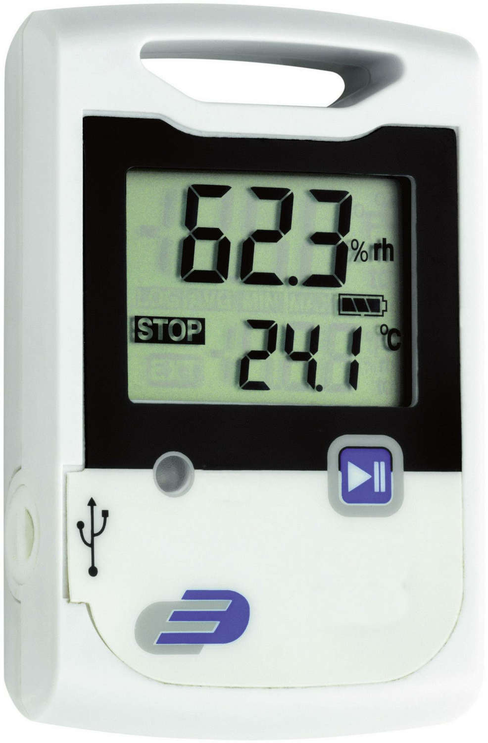 B-stock Dostmann Electronic Multi Data Logger, measured variables: temperature, humidity, USB