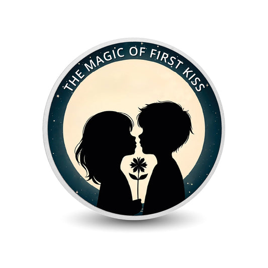 The Magic of First Kiss: Moonlit Moments 1oz Silver Coloured Coin