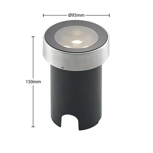 Innfelld LED ljós frá Arcchio Gerrie frá B-flokki, innfelld lampi, gólfljós, lampi, ljós