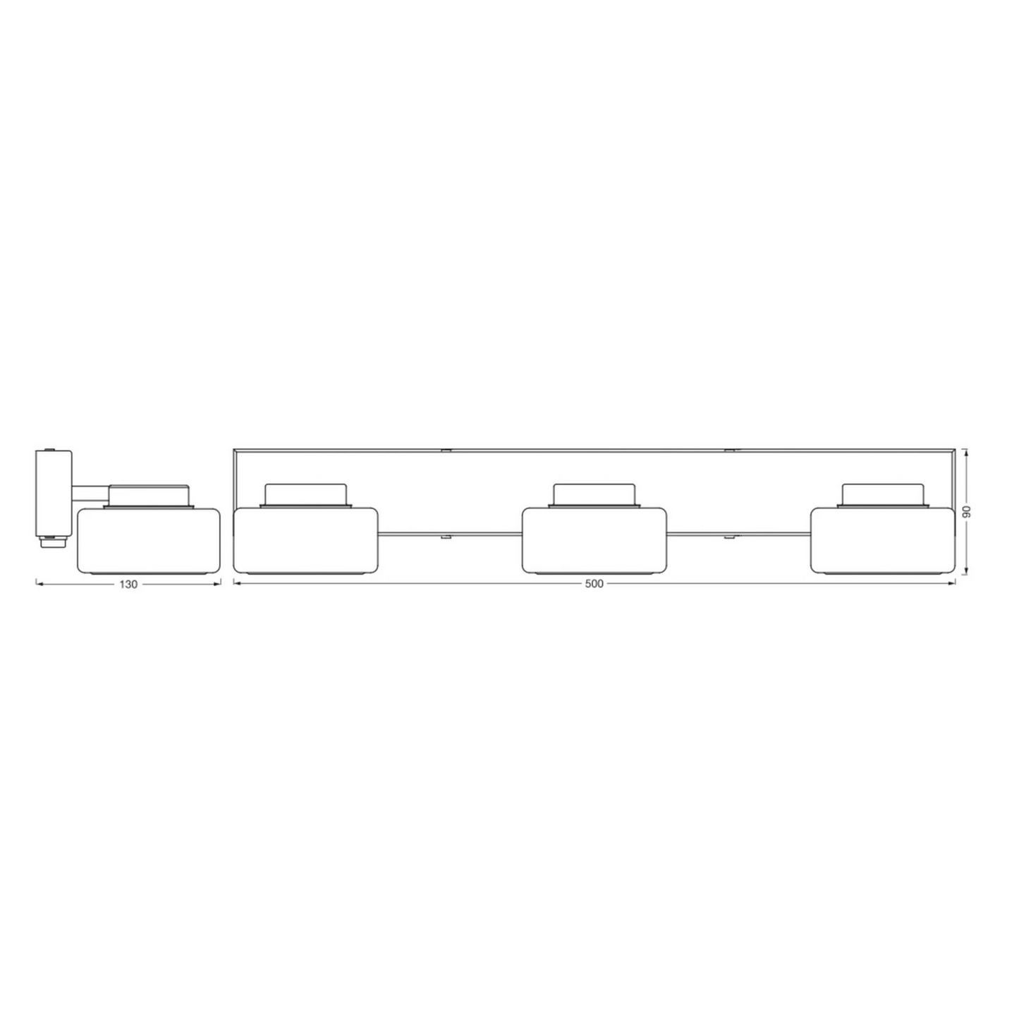 B-Ware Ledvance Orbis Flame Led Wandleuchte Wandlampe Wandlicht Leuchte Lampe Licht Led