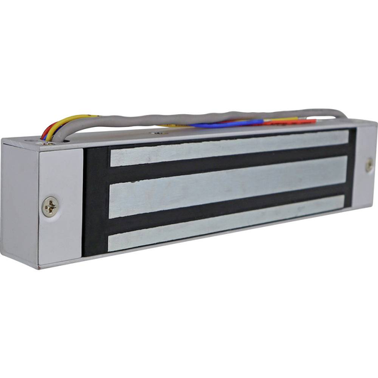 B-flokks CDVI haldsegul, 180 kg haldkraftur, opnast við rafmagnsleysi, 12-24 V DC