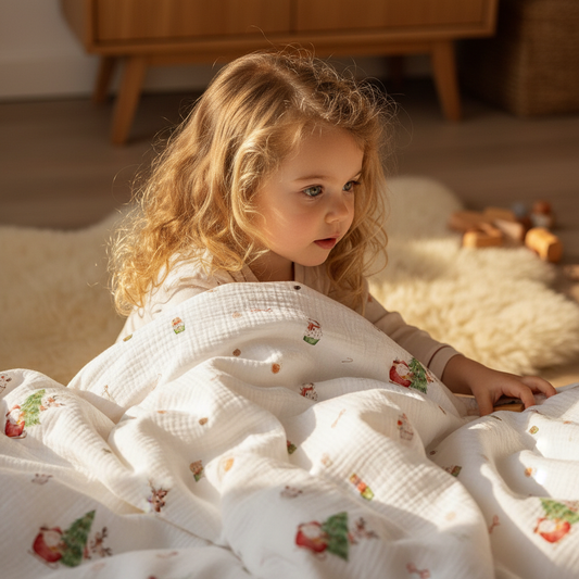 "Nordic Santa" Premium Children's Bedding