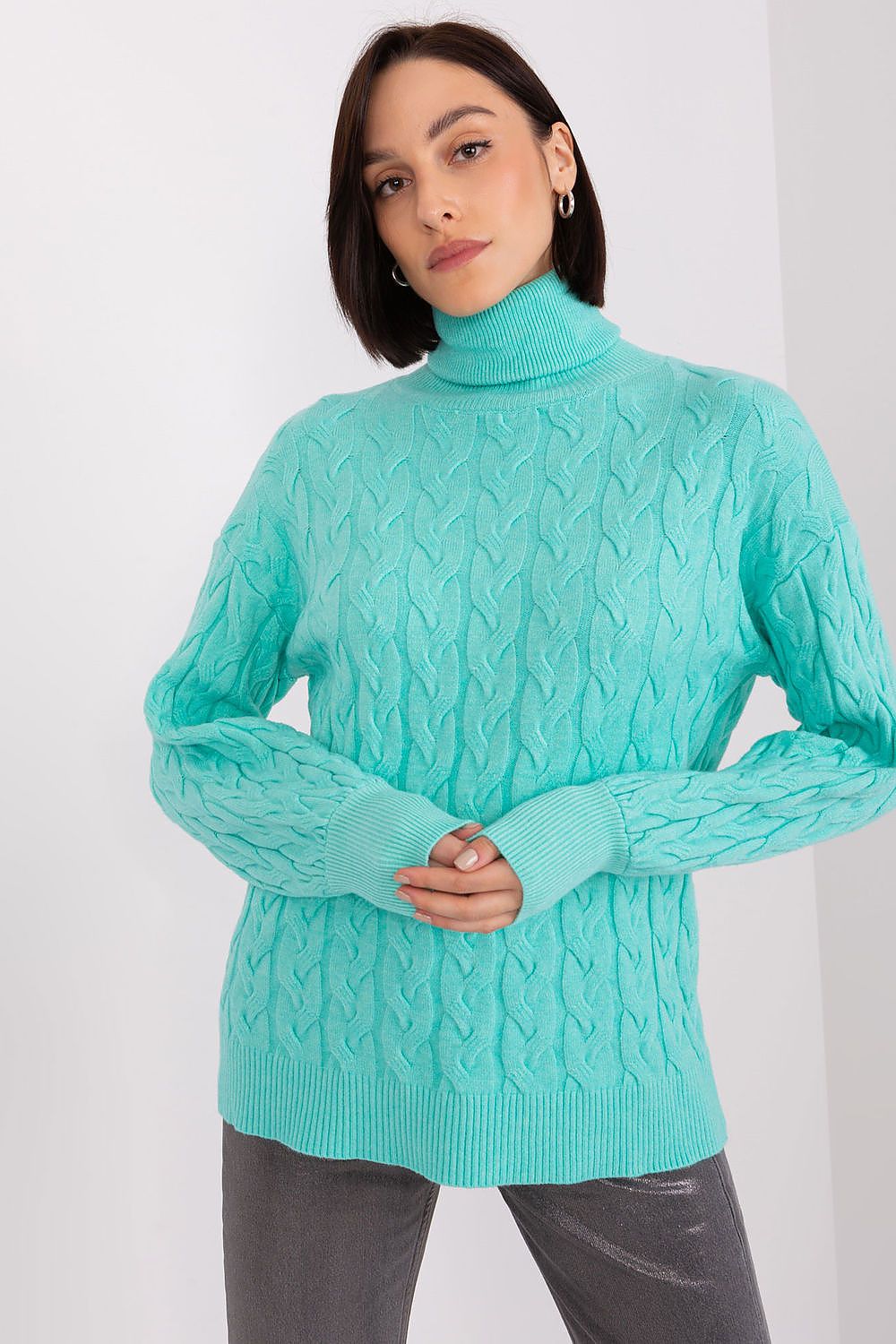 Rollkragenpullover model 188296 AT
