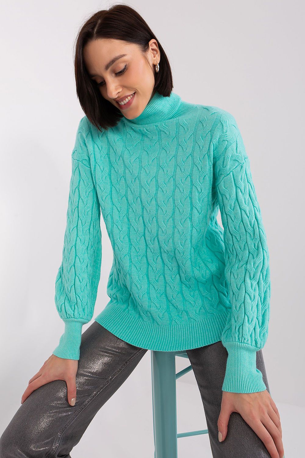 Rollkragenpullover model 188296 AT
