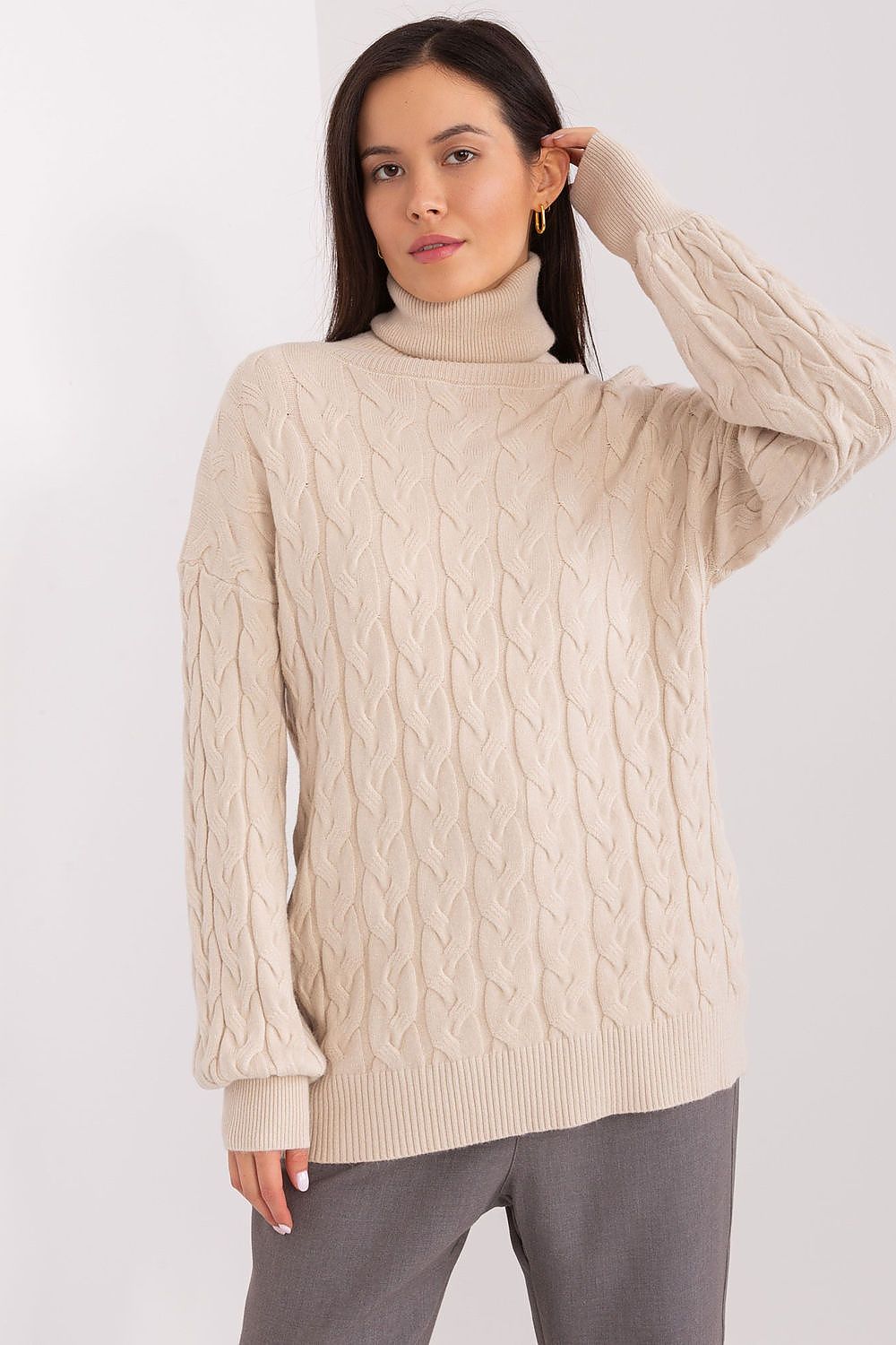 Rollkragenpullover model 188302 AT