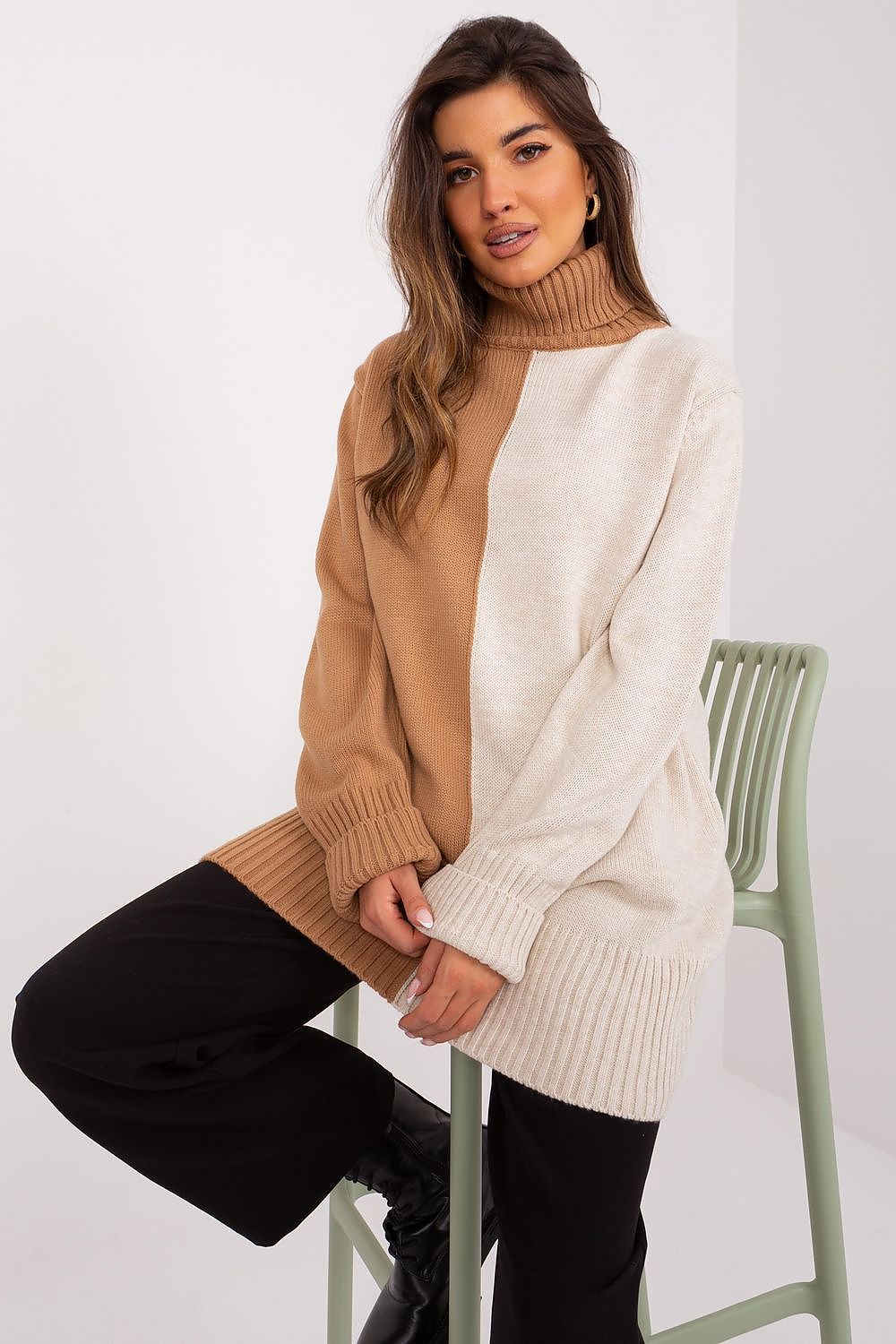 Rollkragenpullover model 189328 Badu