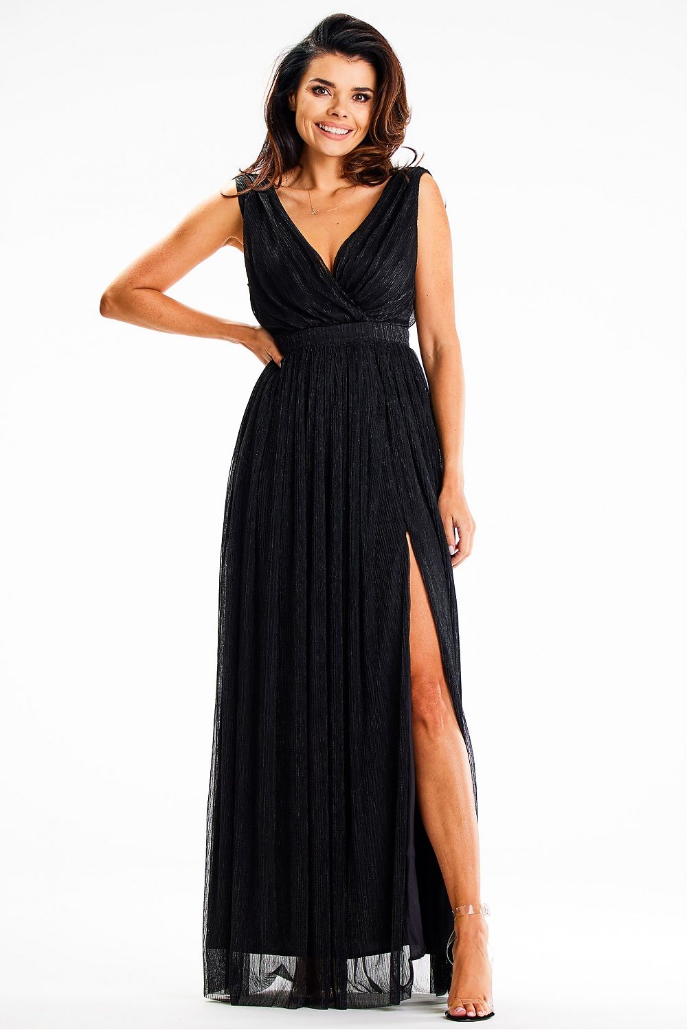 Langes Kleid model 189442 awama