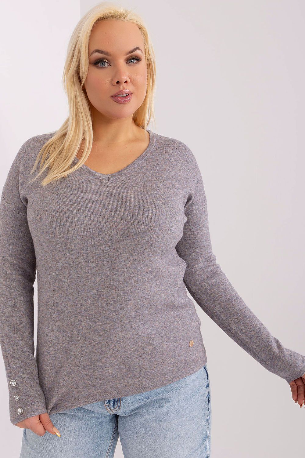 Pullover plus size model 190084 Factory Price
