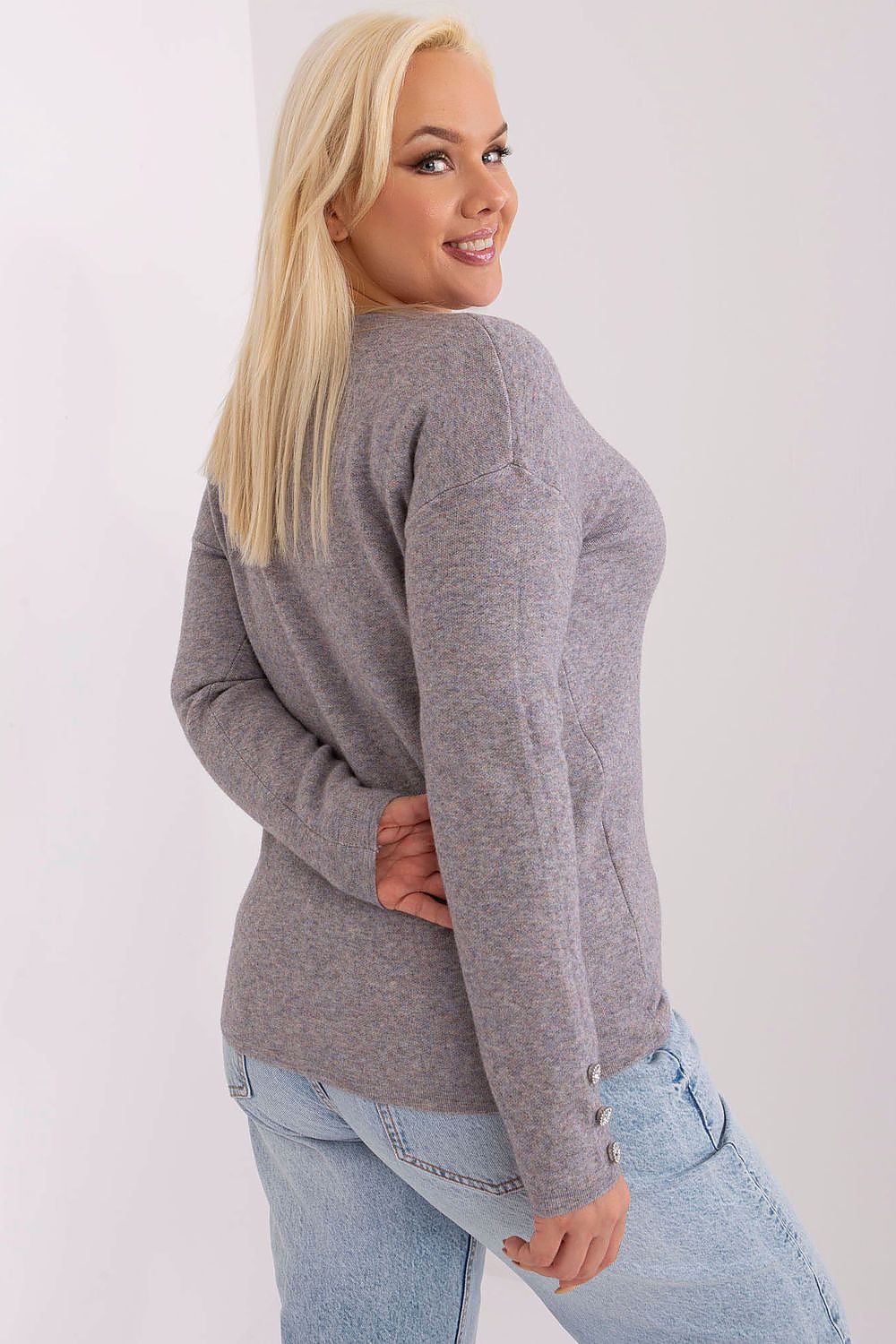 Pullover plus size model 190084 Factory Price