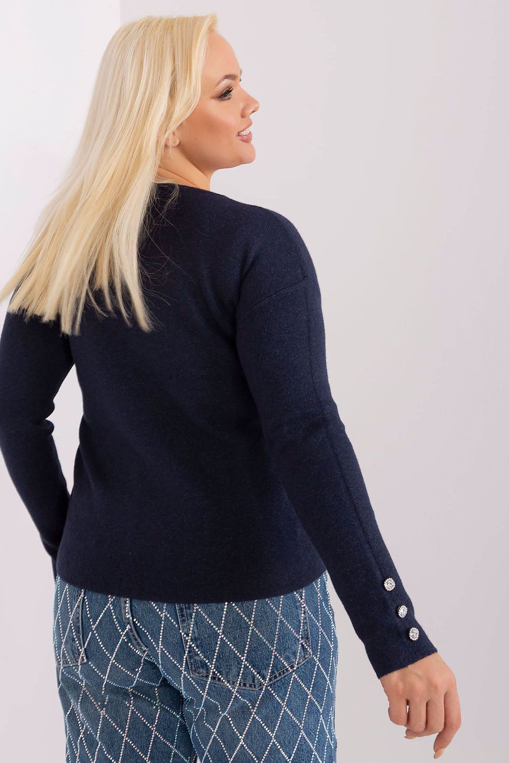 Pullover plus size model 190088 Factory Price