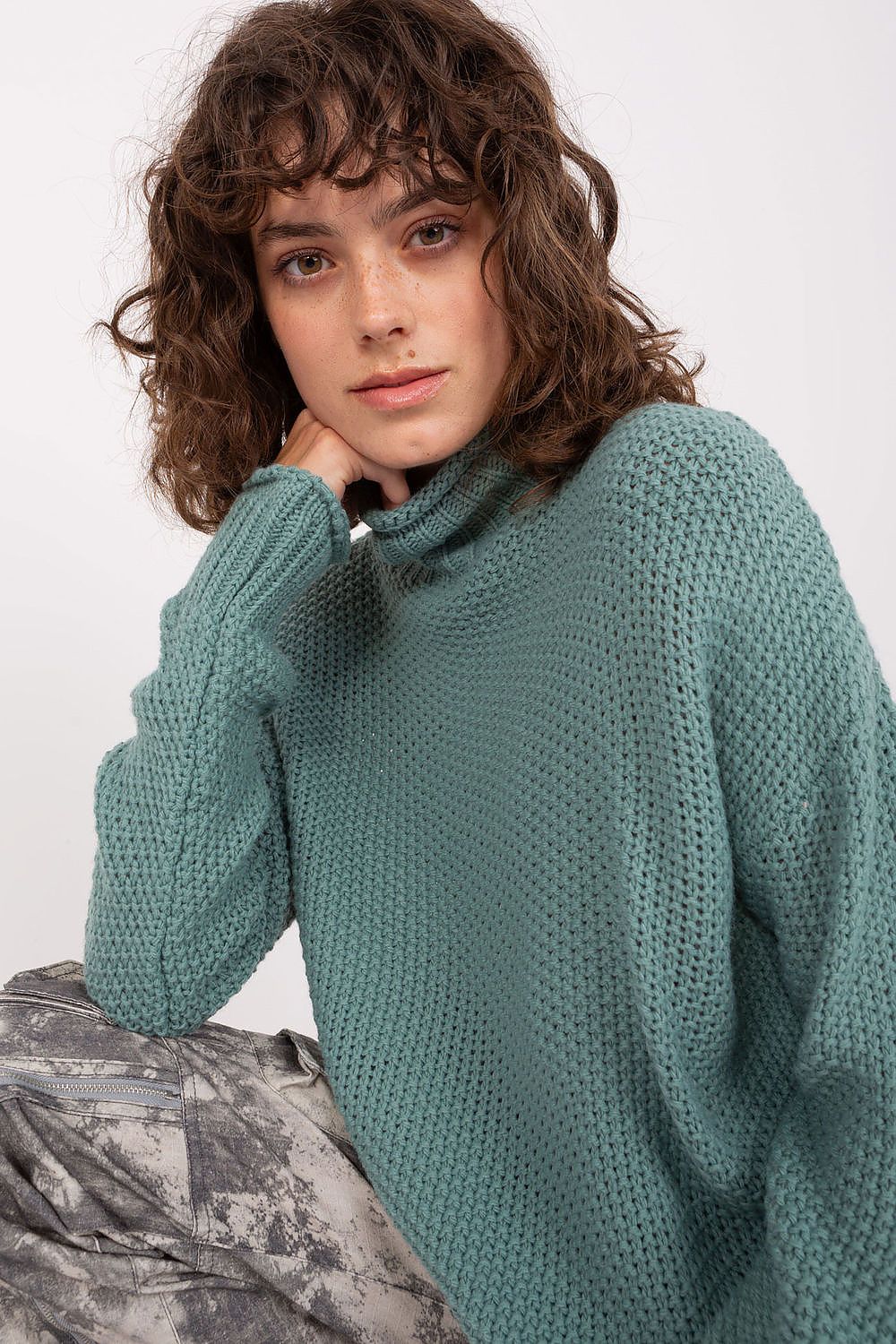 Rollkragenpullover model 191421 Badu