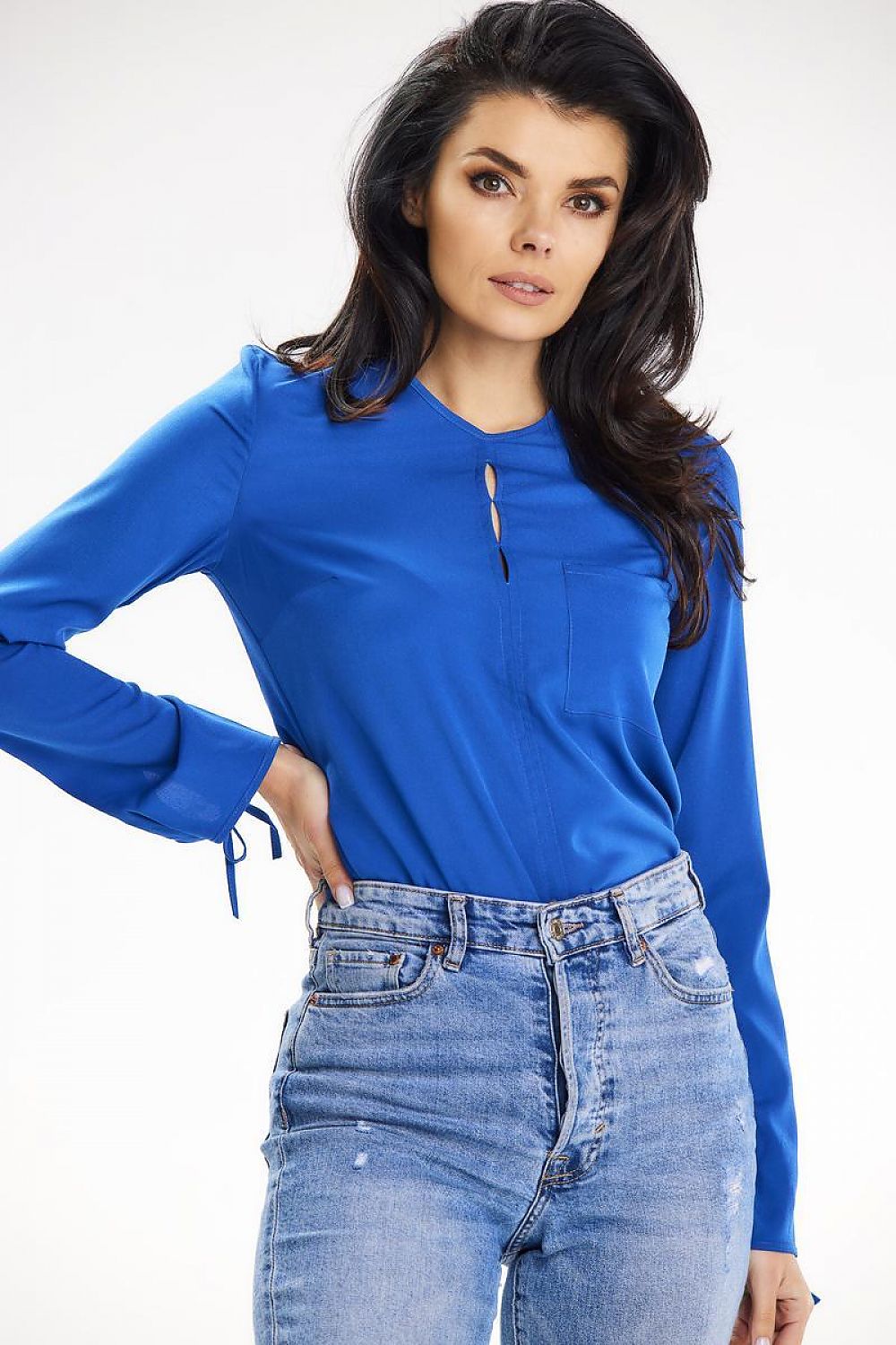 Bluse model 195851 awama