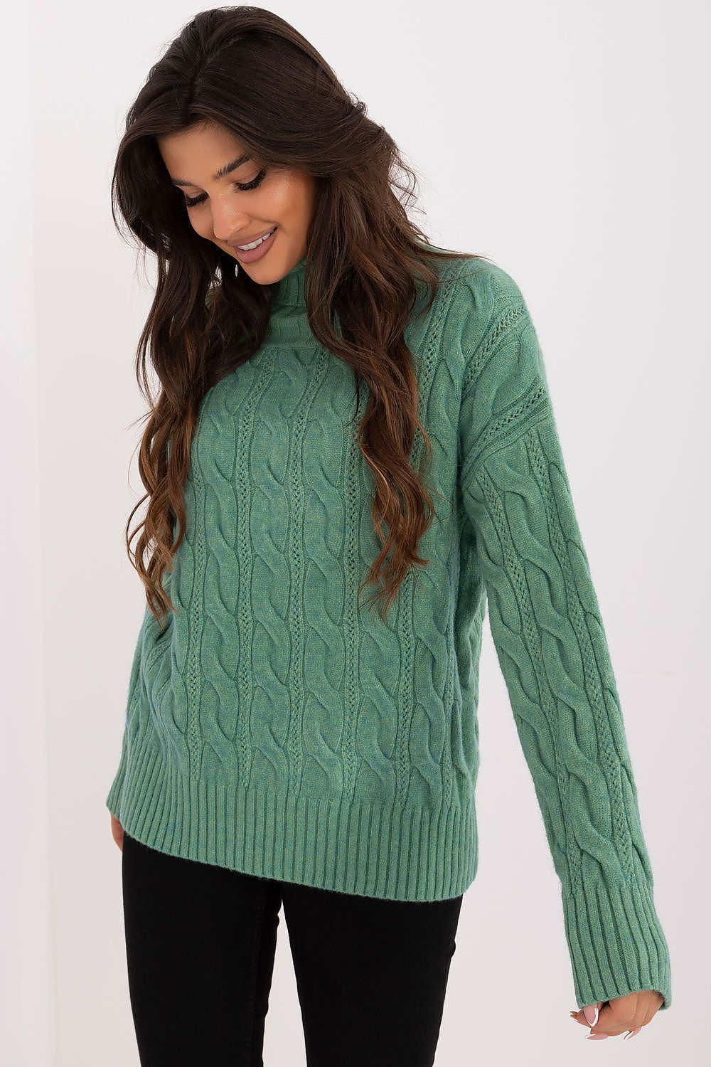 Rollkragenpullover model 199438 AT