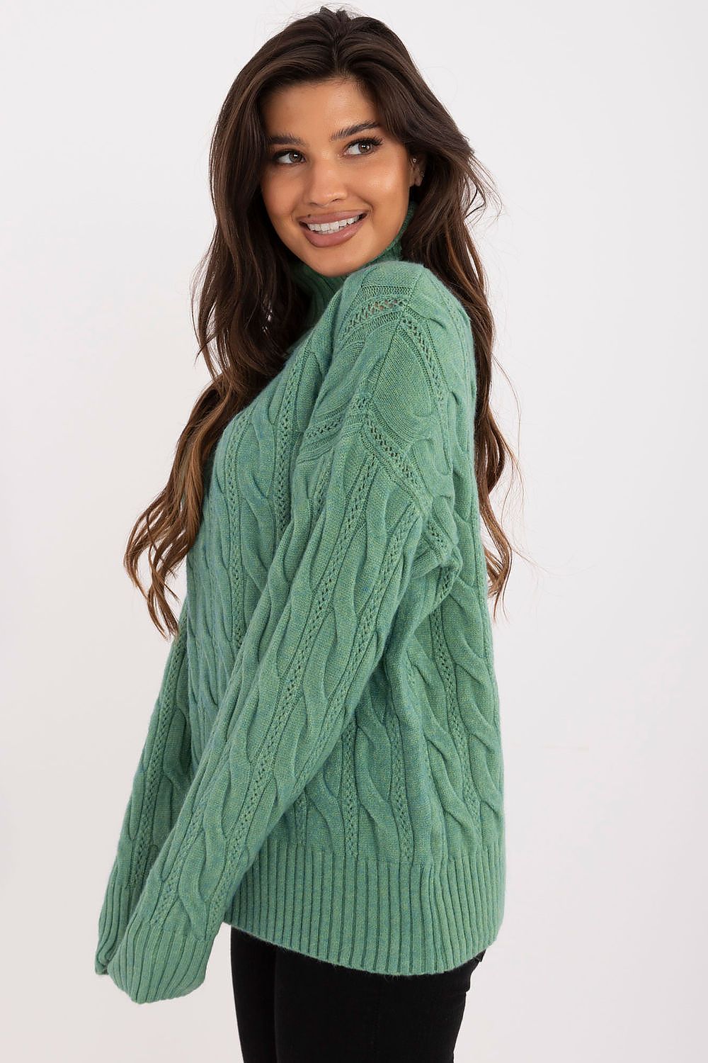 Rollkragenpullover model 199438 AT