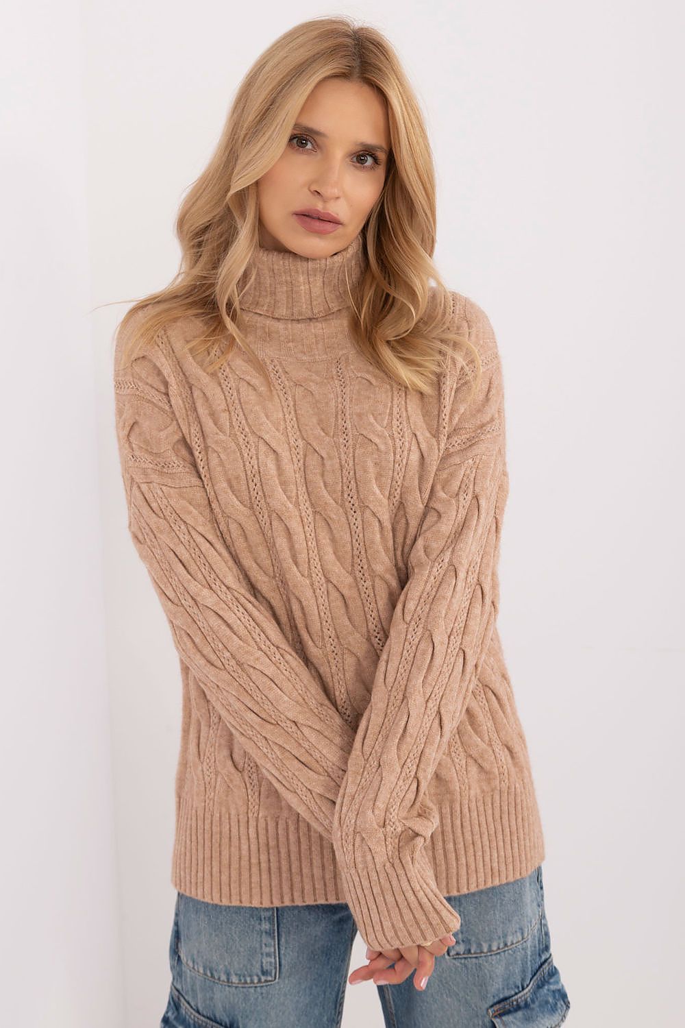 Rollkragenpullover model 199521 AT