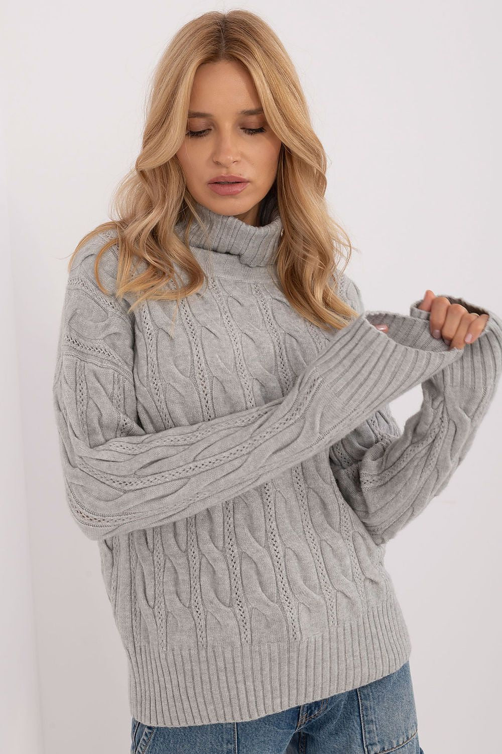 Rollkragenpullover model 199523 AT