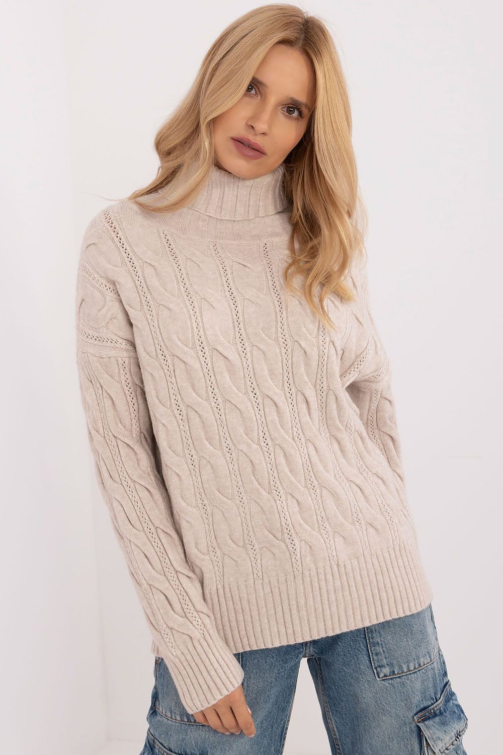 Rollkragenpullover model 199524 AT