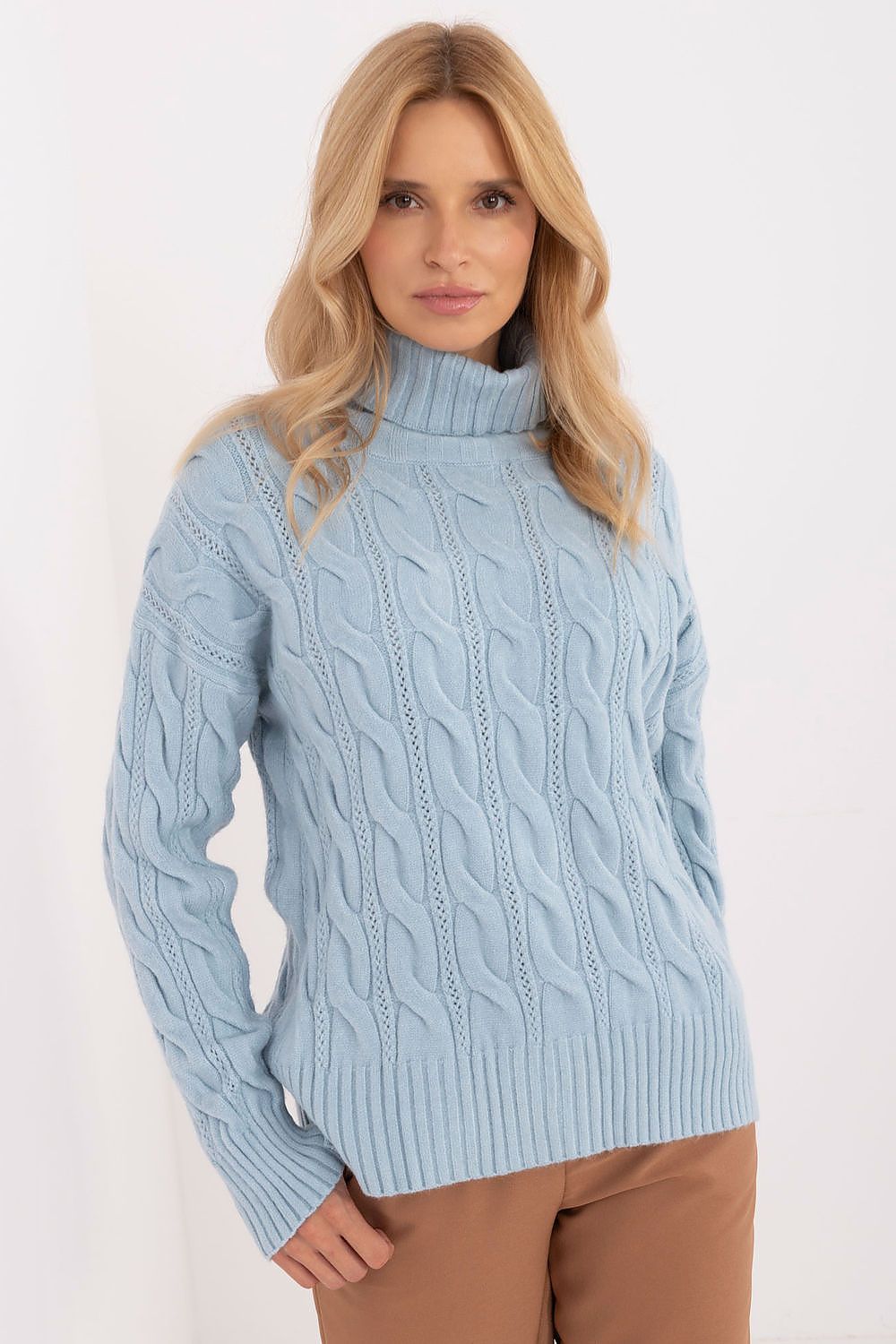 Rollkragenpullover model 199526 AT